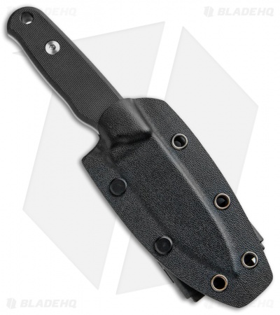 Civilware Packer Fixed Blade Knife Black G-10 (3.25" Satin) 