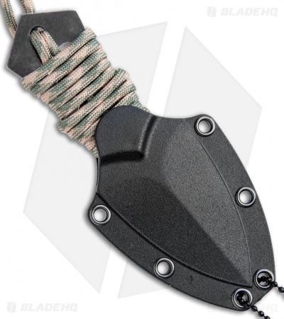 Combat Ready Quick Bait Fixed Blade Knife (2.25" Black Stonewash) CBR346