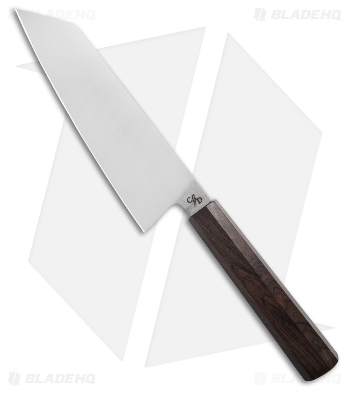 Corey Dunlap Inazuma Wa-Bunka Kitchen Knife Ebony Wood (7.5" Satin)