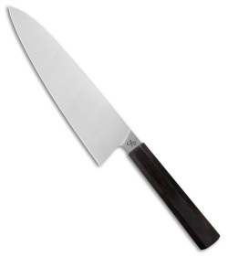 Corey Dunlap Inazuma Wa-Chef Kitchen Knife Ebony Wood (8.75" Satin)