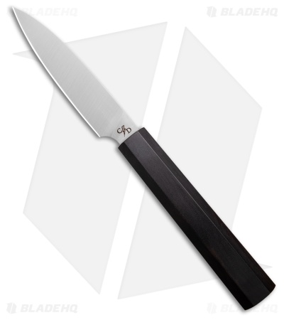 Corey Dunlap Inazuma Wa-Paring Knife Ebony Wood (4" Satin)