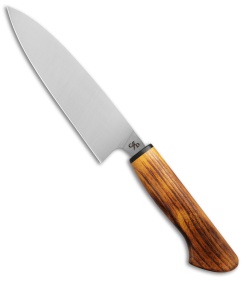 Corey Dunlap Inazuma Western Petty Kitchen Knife Charred Osage (6.3" Satin)