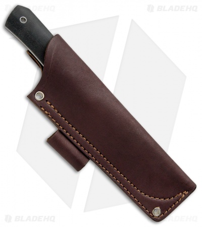 Cumming Bladeworks Huntmaster Fixed Blade Black Canvas Micarta (5.25" Satin)