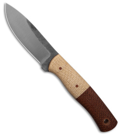 Cypress Creek Knives Canadian TT Fixed Blade Knife Oatmeal Cookie (3.7" Satin)