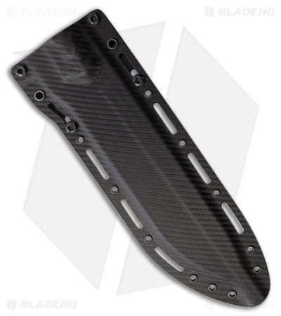 Dawson Knives Archangel Fixed Blade Knife Ultrex Camo G-10 (8" Midnight)
