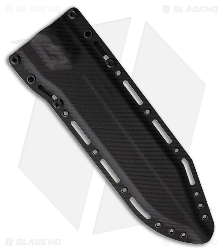 Dawson Knives Dominion Fixed Blade Knife Ultrex Camo G-10 (8.25" Midnight)