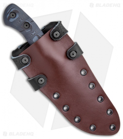Dawson Knives Copper Canyon Fixed Blade Knife Black/Pewter G-10 (4.13" Specter)