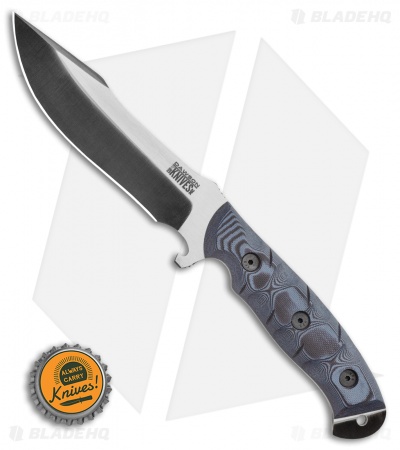 Dawson Knives Explorer Elite Fixed Blade Blue/Black G-10 (5.75" Specter)