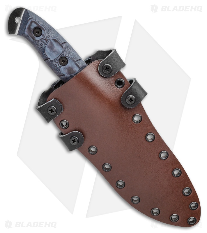 Dawson Knives Explorer Elite Fixed Blade Blue/Black G-10 (5.75" Specter)