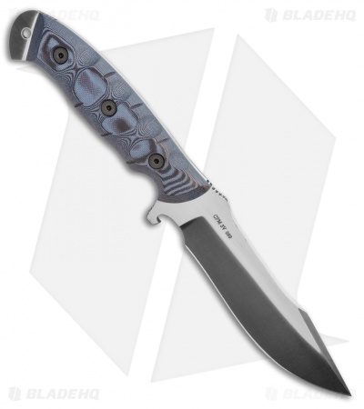 Dawson Knives Explorer Elite Fixed Blade Blue/Black G-10 (5.75" Specter)