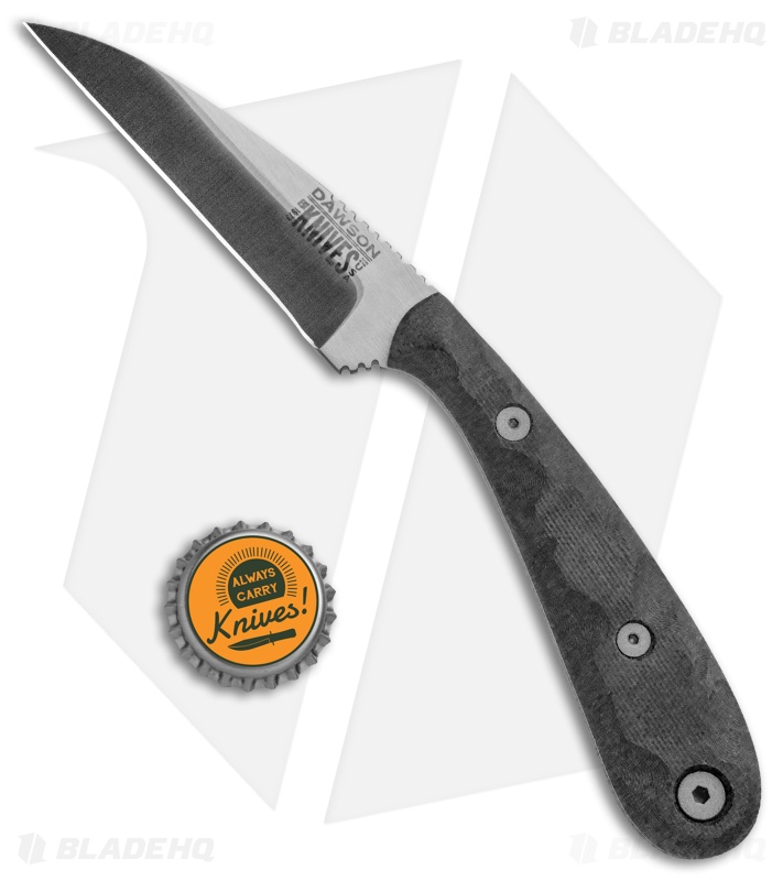 Dawson Knives Fisherman Fixed Blade Knife Black/Specter
