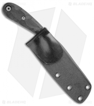 Dawson Knives Fisherman Fixed Blade Knife Black G-10 (4.1" Specter)