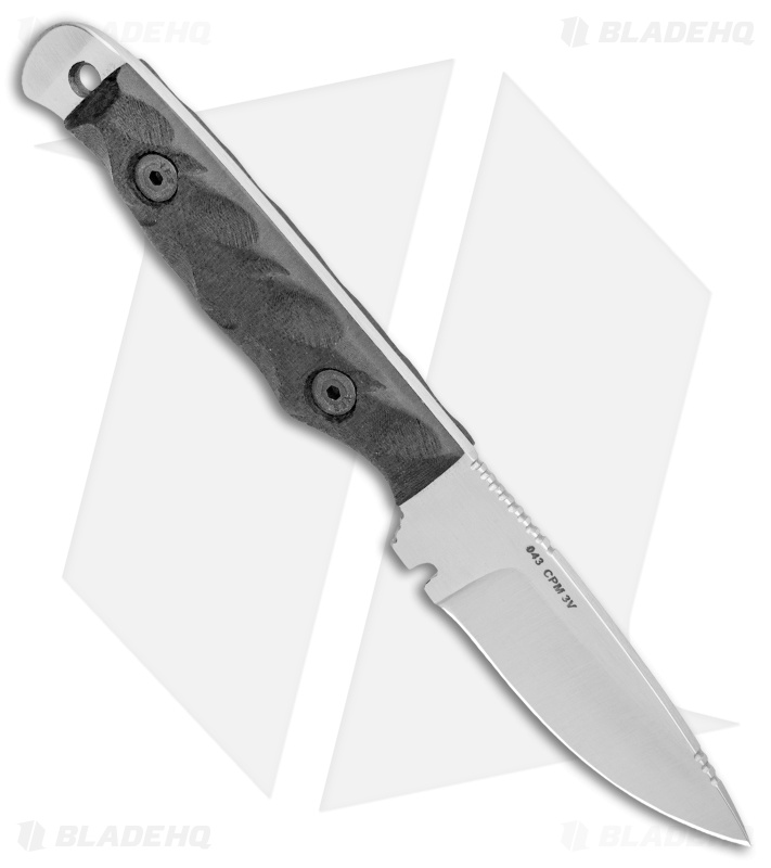 Dawson Knives Handyman Fixed Blade Knife Black G-10 (3.25" Satin)