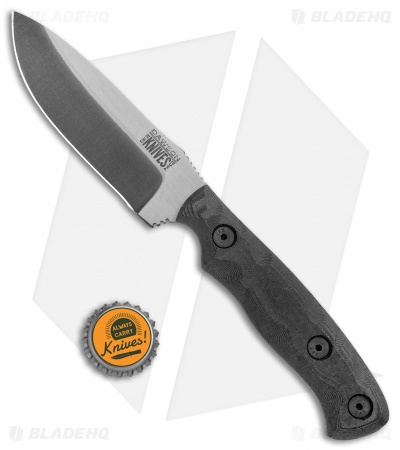 Dawson Knives Huntsman Fixed Blade Knife Black G-10 (4.1" Specter)
