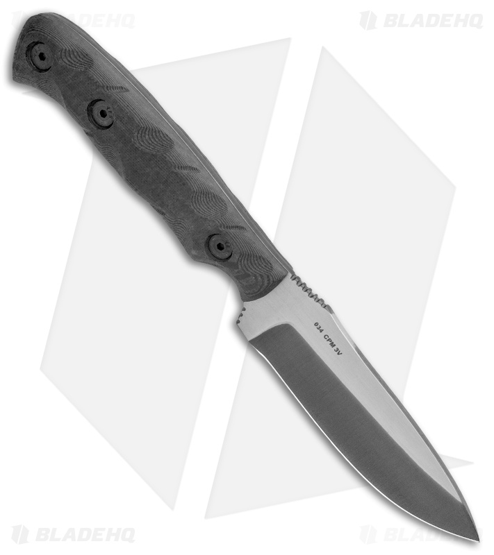 Dawson Knives Huntsman Fixed Blade Knife Black G-10 (4.1" Specter)