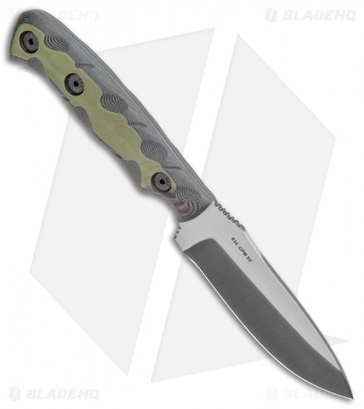Dawson Knives Huntsman Fixed Blade Knife OD Green G-10 (4.1" Specter)