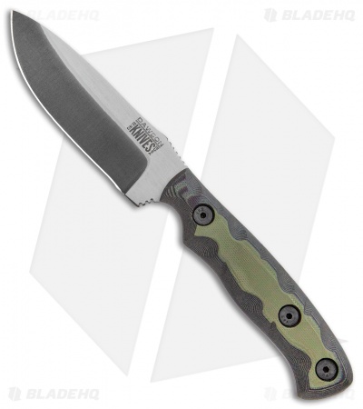 Dawson Knives Huntsman Fixed Blade Knife OD Green G-10 (4.1" Specter)