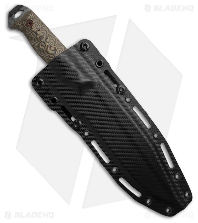 Dawson Knives Marauder Gen 2 Fixed Blade Knife Green/Black G-10 (6.1" Monsoon)