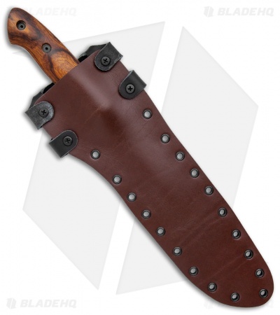 Dawson Knives Mountain Man Bowie Fixed Blade Knife Arizona Ironwood (9" Specter)