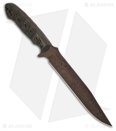 Dawson Knives Mountain Man Fixed Blade Knife Green G-10 (9.25" Arizona Copper)