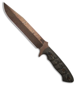 Dawson Knives Mountain Man Fixed Blade Knife Green G-10 (9.25" Arizona Copper)