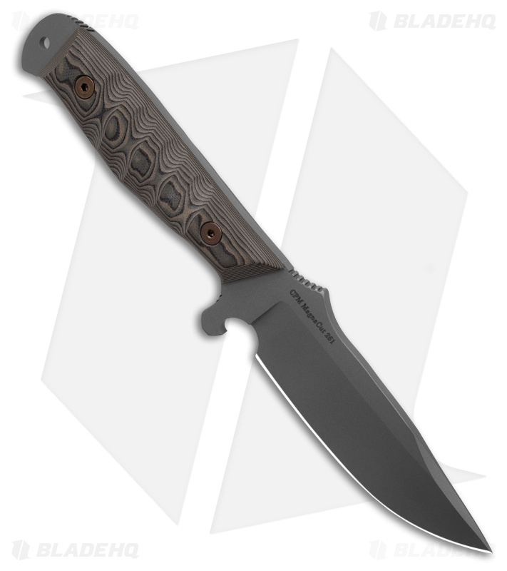 Dawson Knives Pathfinder Fixed Blade Knife Camo G-10 (4.8" Whiteout)