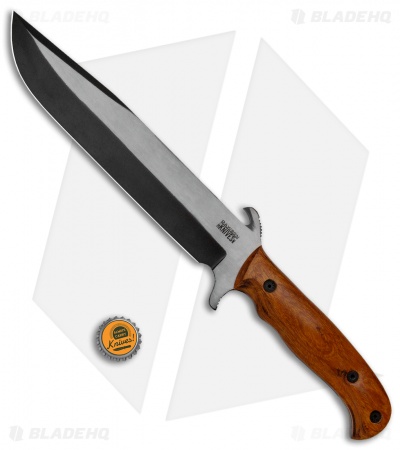 Dawson Knives Redemption Bowie Fixed Blade Knife Arizona Ironwood (Specter) 