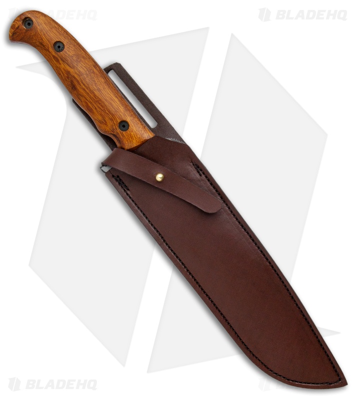 Dawson Knives Redemption Bowie Fixed Blade Knife Arizona Ironwood (Specter) 
