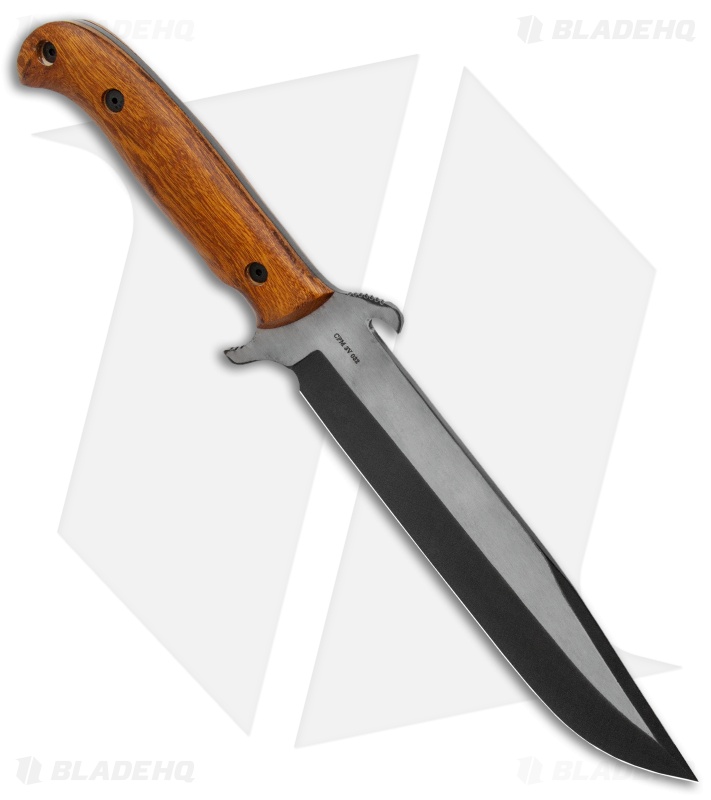 Dawson Knives Redemption Bowie Fixed Blade Knife Arizona Ironwood (Specter) 