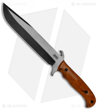 Dawson Knives Redemption Bowie Fixed Blade Knife Arizona Ironwood (Specter) 