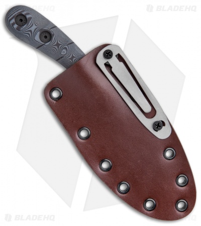 Dawson Knives Serengeti Fixed Blade Knife Gray/Black G-10 (3.25" Specter)