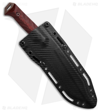 Dawson Knives Shepherd XL Gen 2 Black/Red G-10 AZ Copper