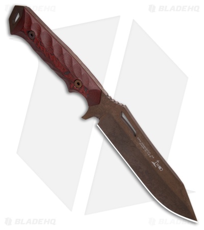 Dawson Knives Shepherd XL Gen 2 Black/Red G-10 AZ Copper