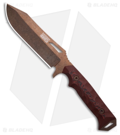 Dawson Knives Shepherd XL Gen 2 Black/Red G-10 AZ Copper