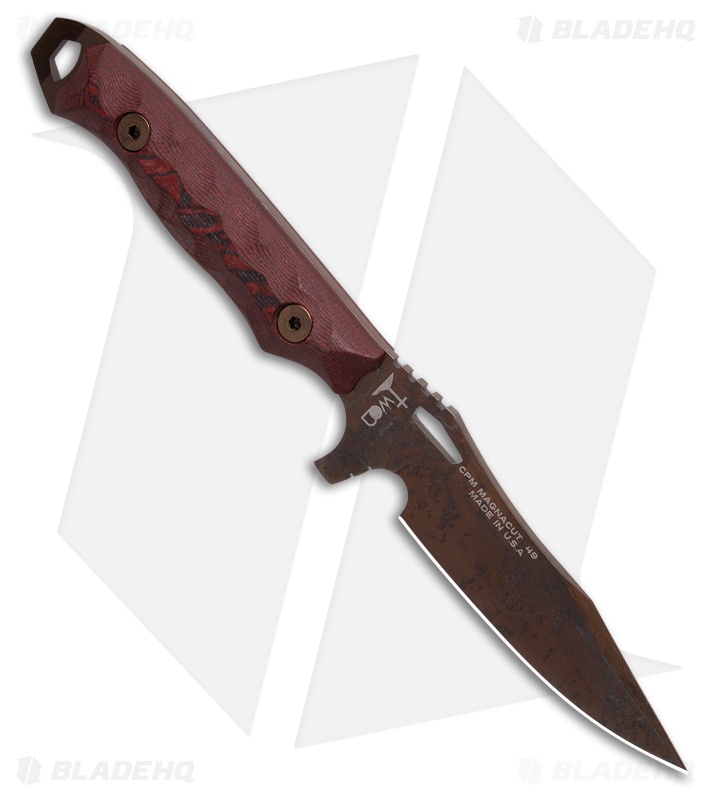 Dawson Knives Smuggler Black/Red G-10 Arizona Copper