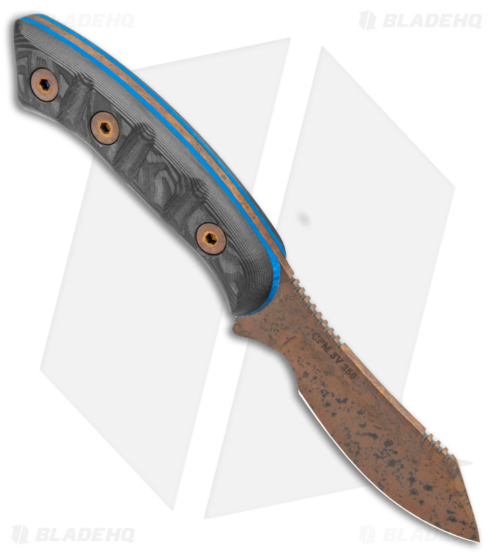 Dawson Knives Snakebite | Fixed Blade | CF/Arizona Copper | Blade HQ Dawson Knives Snakebite | Fixed Blade | CF/Arizona Copper | Blade HQ