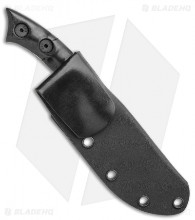 Dawson Knives Snakebite Fixed Blade Knife Marble Carbon Fiber (2.6" AZ Copper)