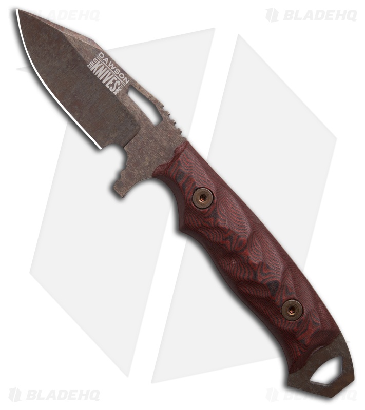 Dawson Knives Steadfast Gen 2 Red/Black Arizona Copper