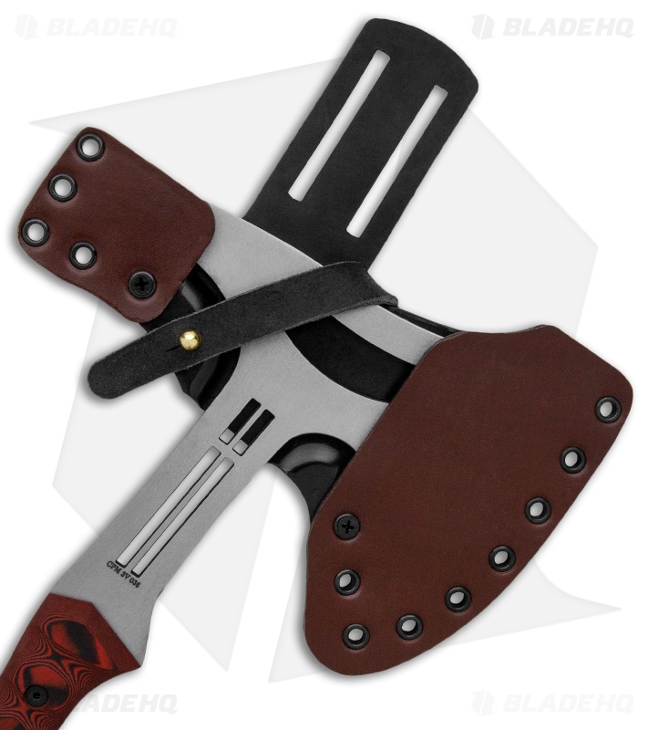 Dawson Knives Tomahawk Axe Red/Black G-10 (16.75" Specter) 