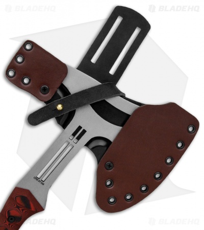 Dawson Knives Tomahawk Axe Red/Black G-10 (16.75" Specter) 