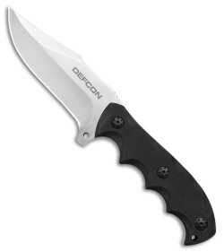 Defcon Hydra Fixed Blade Knife Black G-10 (4.25&quot; Satin)  | 87870