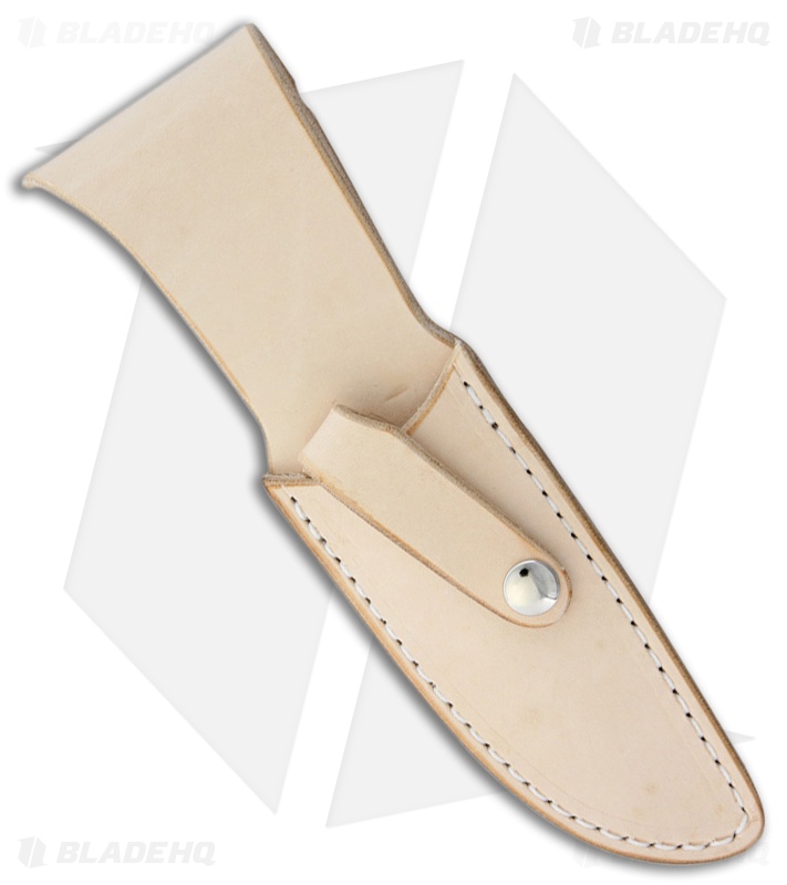 DogBite Knives All Around Knife Fixed Blade Knife Orange Kirinite (4.25" Satin)