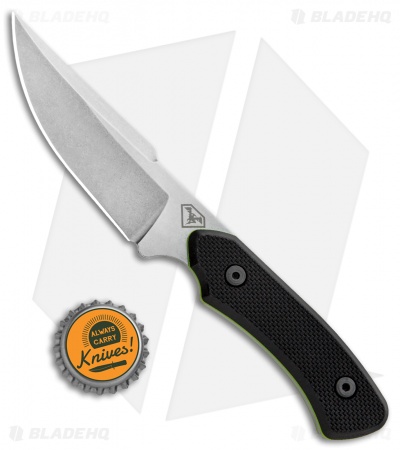 DoubleStar Hydra Series Chico Diablo X Fixed Blade Black G-10 (4.1" Stonewash)