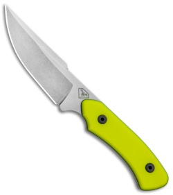 DoubleStar Hydra Series Chico Diablo X Fixed Blade Hi-Vis G-10 (4.1" Stonewash)