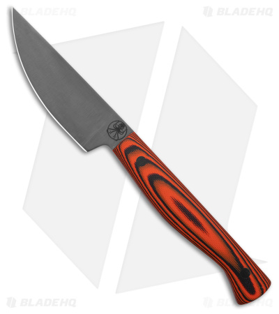 Drifter Blades Backcountry Fixed Blade Knife Orange/Black G10