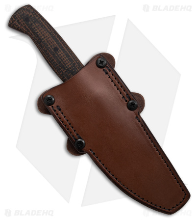 Drifter Blades Overlander Mando Edition Fixed Blade Knife Micarta (5" Black)