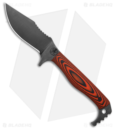 Drifter Blades Pathfinder Fixed Blade Knife Orange/Black G-10 (4" SW)