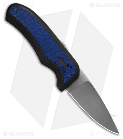 Excalibur Outdoors Stag Friction Folding Knife 3D Printed Blue/Black (2.6" Sat)