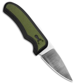 Excalibur Outdoors Stag Friction Folding Knife 3D Printed Green/Black (2.6" Sat)