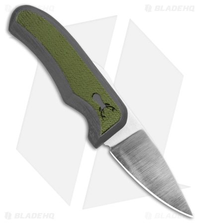 Excalibur Outdoors Stag Friction Folding Knife 3D Printed Green/Gray (2.6" Sat)